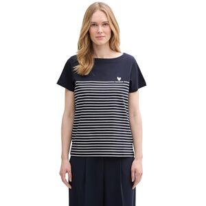 TOM TAILOR Basic Top mit Bio-Baumwolle, deep Black, XXXL TOM TAILOR Basic Top mit Bio-Baumwolle, deep Black, XXXL
