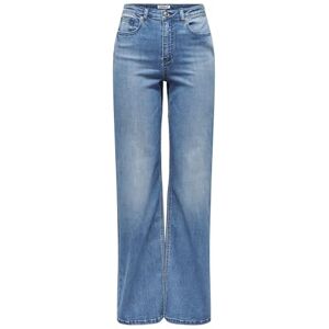 ONLY Female Jeans mit weitem Bein ONLJUICY-WAUW Hohe Taille Weiter Beinschnitt Jeans ONLY Female Jeans mit weitem Bein ONLJUICY-WAUW Hohe Taille Weiter Beinschnitt Jeans