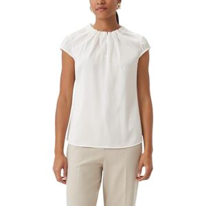 Comma Satinbluse mit Raffung Comma Satinbluse mit Raffung