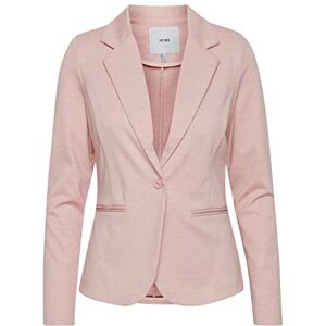 ICHI IHKATE BL Damen Blazer Kurzblazer Jacke Ein-Knopf-Blazer mit Stretch und Reverskragen, Größe:L, Farbe:Rose Smoke Melange (12524) ICHI IHKATE BL Damen Blazer Kurzblazer Jacke Ein-Knopf-Blazer mit Stretch und Reverskragen, Größe:L, Farbe:Rose Smoke Melange (12524)