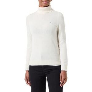 GANT Damen Extrafine Lambswool Rollneck Pullover, Cream, M EU GANT Damen Extrafine Lambswool Rollneck Pullover, Cream, M EU