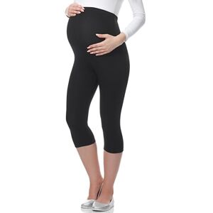 Be Mammy 3/4 Umstandsleggings aus Viskose BE-03 (Schwarz, L) Be Mammy 3/4 Umstandsleggings aus Viskose BE-03 (Schwarz, L)