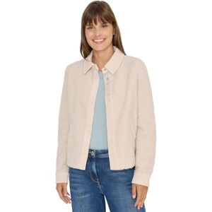 Cecil Damen Teddy-Jacke mit Corddetails Cecil Damen Teddy-Jacke mit Corddetails