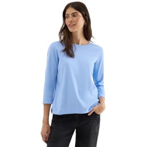 Cecil Damen Shirt mit Rippstruktur Cecil Damen Shirt mit Rippstruktur