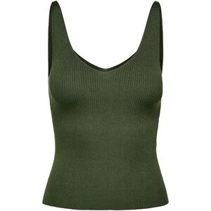JDY Damen NANNA S/L TOP KNT NOOS Trägershirt/Cami Shirt, Kalamata, XS JDY Damen NANNA S/L TOP KNT NOOS Trägershirt/Cami Shirt, Kalamata, XS