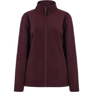 Mukua Damen Perth Woman Fleecejacke, Weinrot, XXL Mukua Damen Perth Woman Fleecejacke, Weinrot, XXL