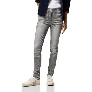 Cecil Damen B378099 Jeans Slim Fit, Light Grey Stone wash, 31W x 30L Cecil Damen B378099 Jeans Slim Fit, Light Grey Stone wash, 31W x 30L