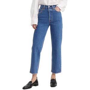 Levi's Damen Ribcage Straight Ankle Light Indigo-Worn IN, Jazz Pop, 25W / 29L Levi's Damen Ribcage Straight Ankle Light Indigo-Worn IN, Jazz Pop, 25W / 29L