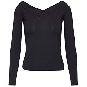 PIECES Pcmaliva Ls Off Shoulder V-Neck Top Noos PIECES Pcmaliva Ls Off Shoulder V-Neck Top Noos