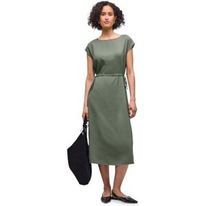 Street One Damen Midi-Kleid mit U-Boot-Ausschnitt Street One Damen Midi-Kleid mit U-Boot-Ausschnitt