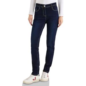 Cecil Slim Leg Jeans Dark Blue wash 34 Cecil Slim Leg Jeans Dark Blue wash 34