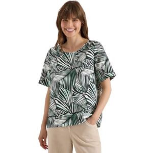 Cecil Damen Kurzarm Blusenshirt mit Allover-Print Cecil Damen Kurzarm Blusenshirt mit Allover-Print