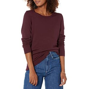 Amazon Essentials Damen Leichter, Langärmeliger Pullover Mit Rundhalsausschnitt (Erhältlich in Übergröße), Burgunderrot, XL Große Größen Amazon Essentials Damen Leichter, Langärmeliger Pullover Mit Rundhalsausschnitt (Erhältlich in Übergröße), Burgunderrot, XL Große Größen