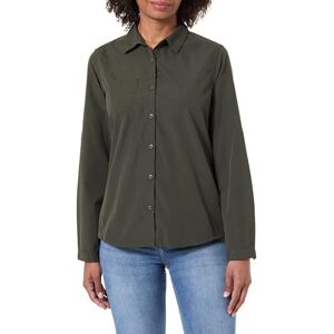 Craghoppers Damen Expert Womens Kiwi Long Sleeved Shirt Hemd mit Button-Down-Kragen, Dk Cedar Grn, 14 Craghoppers Damen Expert Womens Kiwi Long Sleeved Shirt Hemd mit Button-Down-Kragen, Dk Cedar Grn, 14