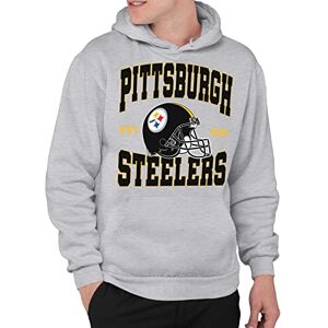Junk Food NFL Pittsburgh Steelers Team Helmet Unisex Adult Pullover Fleece Hoodie for Men and Women Size X-Large Junk Food NFL Pittsburgh Steelers Team Helmet Unisex Adult Pullover Fleece Hoodie for Men and Women Size X-Large