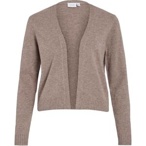 Vila Damen Viril Short L/S Knit Cardigan-noos Strickjacke, Falcon,S Vila Damen Viril Short L/S Knit Cardigan-noos Strickjacke, Falcon,S
