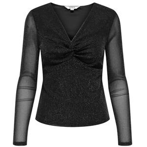 ONLY Onlmella L/S Knot Glit Top WVN ONLY Onlmella L/S Knot Glit Top WVN