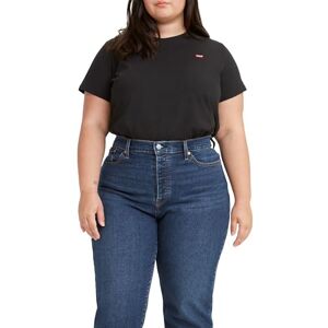 Levi's Damen Plus Size The Perfect Tee T-Shirt, Mineral Black, 4XL Levi's Damen Plus Size The Perfect Tee T-Shirt, Mineral Black, 4XL