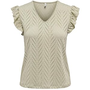 ONLY Onlsmilla S/L V-Neck Frill Top JRS ONLY Onlsmilla S/L V-Neck Frill Top JRS