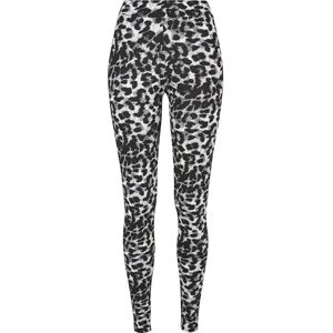 Urban Classics Damen Ladies Soft AOP Leggings blackleo, XL Urban Classics Damen Ladies Soft AOP Leggings blackleo, XL