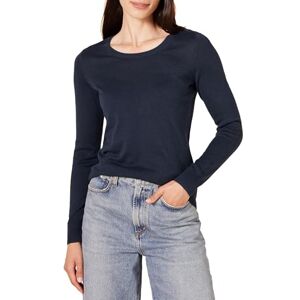 Amazon Essentials Damen Leichter, Langärmeliger Pullover Mit Rundhalsausschnitt (Erhältlich in Übergröße), Marineblau, S Amazon Essentials Damen Leichter, Langärmeliger Pullover Mit Rundhalsausschnitt (Erhältlich in Übergröße), Marineblau, S