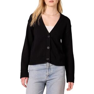 Amazon Essentials Damen Mittelschwerer Relaxed-Fit-Cardigan-Pullover, Schwarz, XXL Amazon Essentials Damen Mittelschwerer Relaxed-Fit-Cardigan-Pullover, Schwarz, XXL