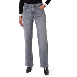 NOISY MAY Damen Nmyolanda Nw Wide Jeans Az371dg FWD Noos Hose, Dark Grey Denim, 31W / 32L EU NOISY MAY Damen Nmyolanda Nw Wide Jeans Az371dg FWD Noos Hose, Dark Grey Denim, 31W / 32L EU