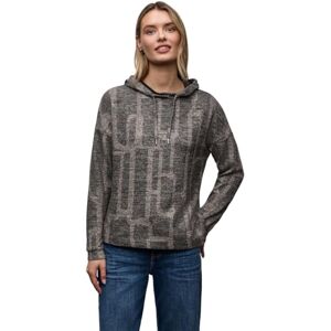 Street One Damen Gemusterter Hoodie Shirt Street One Damen Gemusterter Hoodie Shirt