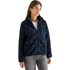 Cecil Damen Zebra Jacquard Fleecejacke Cecil Damen Zebra Jacquard Fleecejacke