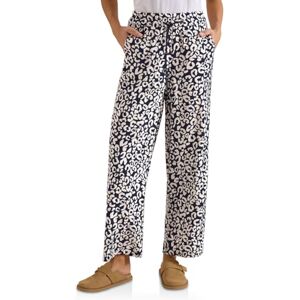 Cecil Leo Wide Leg Hose urban Dark Blue L Cecil Leo Wide Leg Hose urban Dark Blue L