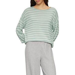 QS Damen 2164408 Ringel Pullover, Salbeigrün, M EU QS Damen 2164408 Ringel Pullover, Salbeigrün, M EU