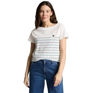 TOM TAILOR T-Shirt mit Streifenmuster TOM TAILOR T-Shirt mit Streifenmuster