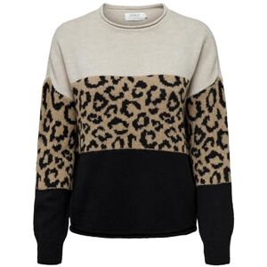 ONLY ONLJADE Animal LS O-Neck NOOS KNT ONLY ONLJADE Animal LS O-Neck NOOS KNT