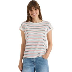 Cecil Damen T-Shirt mit Boat Neck und Turn-Up-Detail Cecil Damen T-Shirt mit Boat Neck und Turn-Up-Detail