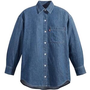 Levi's Damen Nola Oversized Shirt Hemd,Hitzig Mid 2,XS Levi's Damen Nola Oversized Shirt Hemd,Hitzig Mid 2,XS