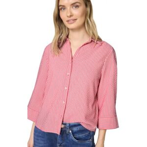 Street One Damen 3/4-Arm Bluse in Seersuckerqualität Street One Damen 3/4-Arm Bluse in Seersuckerqualität