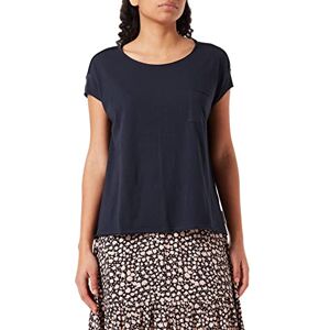 Marc O' Polo Denim Damen T-Shirt aus Bio-Baumwolle Relaxed Fit, Blau (Scandinavian Blue), XL Marc O' Polo Denim Damen T-Shirt aus Bio-Baumwolle Relaxed Fit, Blau (Scandinavian Blue), XL