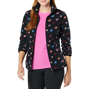 Amazon Essentials Disney Marvel Star Wars Princess Damen Strickfleece-Jacke mit durchgehendem Reißverschluss und Stehkragen, Star Wars Rebel, M Amazon Essentials Disney Marvel Star Wars Princess Damen Strickfleece-Jacke mit durchgehendem Reißverschluss und Stehkragen, Star Wars Rebel, M