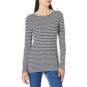 Marc O' Polo Marc OߴPolo Damen Langarmshirt mit U-Boot-Ausschnitt gestreift, Mehrfarbig (Multi/Night Sky), M Marc O' Polo Marc OߴPolo Damen Langarmshirt mit U-Boot-Ausschnitt gestreift, Mehrfarbig (Multi/Night Sky), M