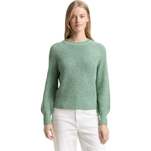 TOM TAILOR Denim Strickpullover mit leichten Ballonärmeln TOM TAILOR Denim Strickpullover mit leichten Ballonärmeln