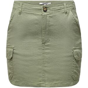 ONLY Onlmalfy-Caro Linen Short Skirt PNT ONLY Onlmalfy-Caro Linen Short Skirt PNT