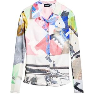 Desigual Damen 25SWTKA2 T-Shirt, Material FINISHES, M Desigual Damen 25SWTKA2 T-Shirt, Material FINISHES, M