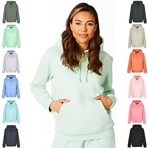 Light & Shade Damen Hoodie Fleece Pullover – Kapuzenpullover mit Tasche und Kordelzug, Sweatshirt Weich Warm für Fitness Gym Freizeit Loungewear (Misty Jade, M) Light & Shade Damen Hoodie Fleece Pullover – Kapuzenpullover mit Tasche und Kordelzug, Sweatshirt Weich Warm für Fitness Gym Freizeit Loungewear (Misty Jade, M)