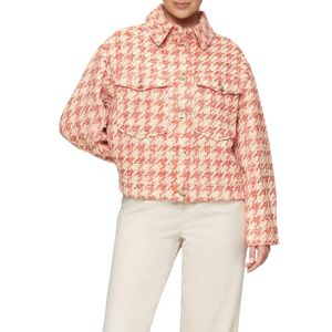 s.Oliver Gemusterte Bouclé-Jacke s.Oliver Gemusterte Bouclé-Jacke