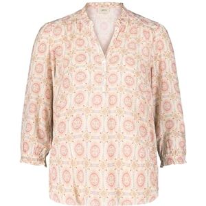 Cartoon Damen Casual-Bluse mit Raffung 38, Cream/Rosé Cartoon Damen Casual-Bluse mit Raffung 38, Cream/Rosé