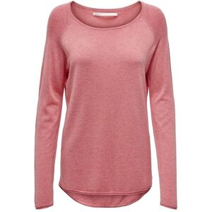 ONLY Damen Onlmila Lacy L/S Long Pullover Knt Noos, Tea Rose, XS ONLY Damen Onlmila Lacy L/S Long Pullover Knt Noos, Tea Rose, XS