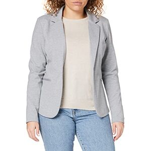 ICHI IHKATE BL Damen Blazer Kurzblazer Jacke Ein-Knopf-Blazer mit Stretch und Reverskragen, Größe:XS, Farbe:Grey Melange (10020) ICHI IHKATE BL Damen Blazer Kurzblazer Jacke Ein-Knopf-Blazer mit Stretch und Reverskragen, Größe:XS, Farbe:Grey Melange (10020)