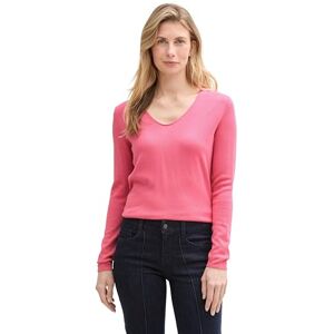 TOM TAILOR Damen Strickpullover mit V-Ausschnitt TOM TAILOR Damen Strickpullover mit V-Ausschnitt