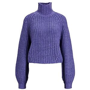 JJXX Jack & Jones Damen Jxkelvy Chunky High Neck Knit Noos Strickpullover, Twilight Purple, XS JJXX Jack & Jones Damen Jxkelvy Chunky High Neck Knit Noos Strickpullover, Twilight Purple, XS