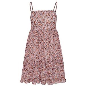 ONLY Damen Onlann Star Singlet Dress Noos Ptm Kleid, Cloud Dancer/AOP:Nanna Ditsy, L EU ONLY Damen Onlann Star Singlet Dress Noos Ptm Kleid, Cloud Dancer/AOP:Nanna Ditsy, L EU